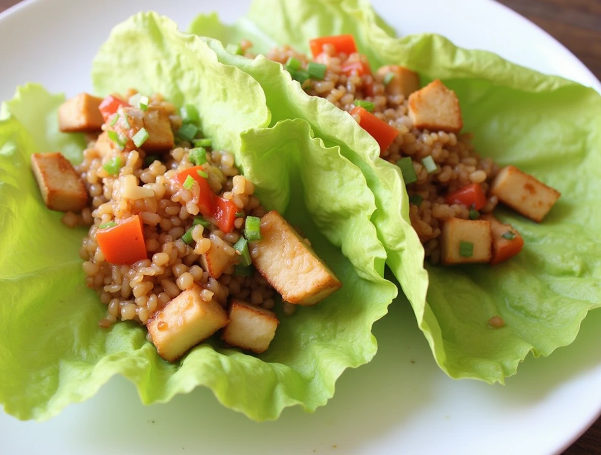 Chicken Lettuce Wraps